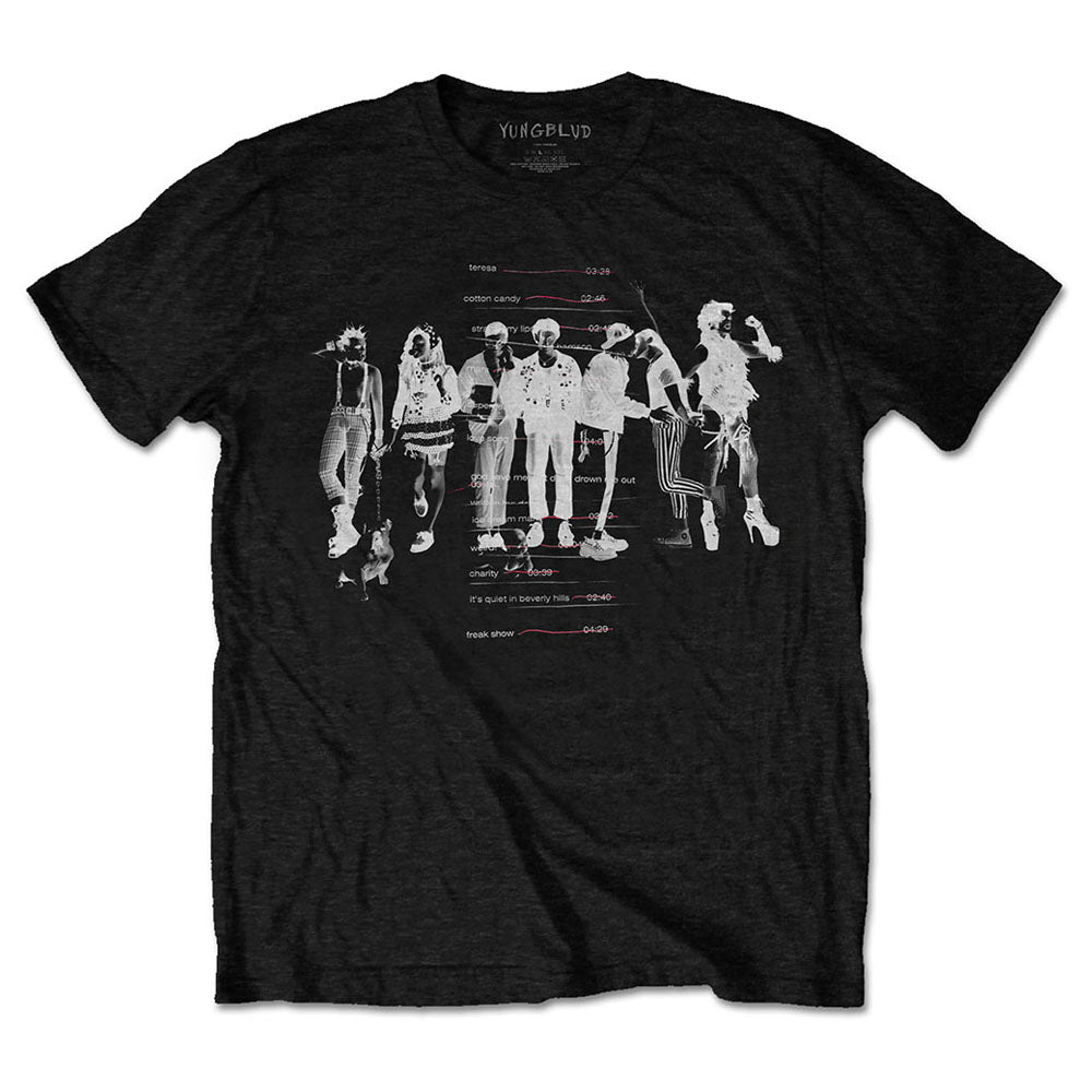 YUNGBLUD ヤングブラッド - Weird Tracklist / ECO - TEE / Tシャツ / メンズ - PGS