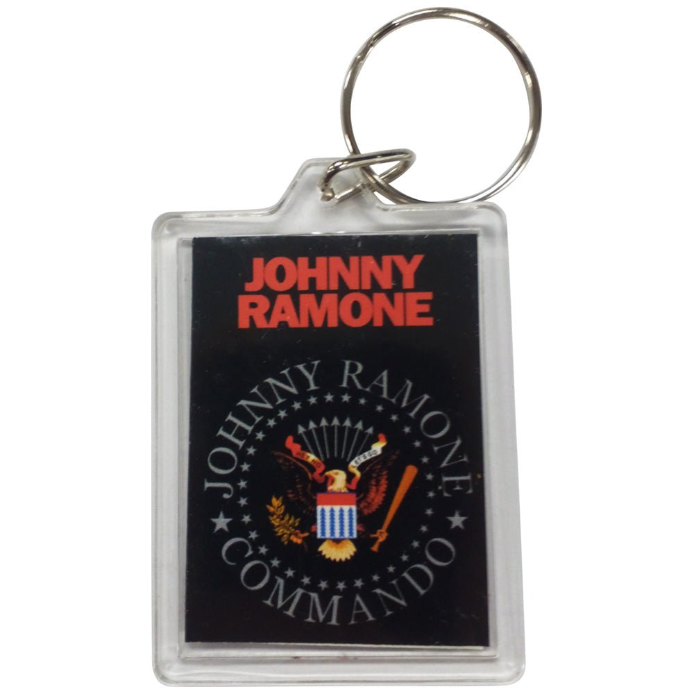 RAMONES ラモーンズ (来日 45周年 ) - JOHNNY RAMONE COMMANDO / キーホルダー - PGS