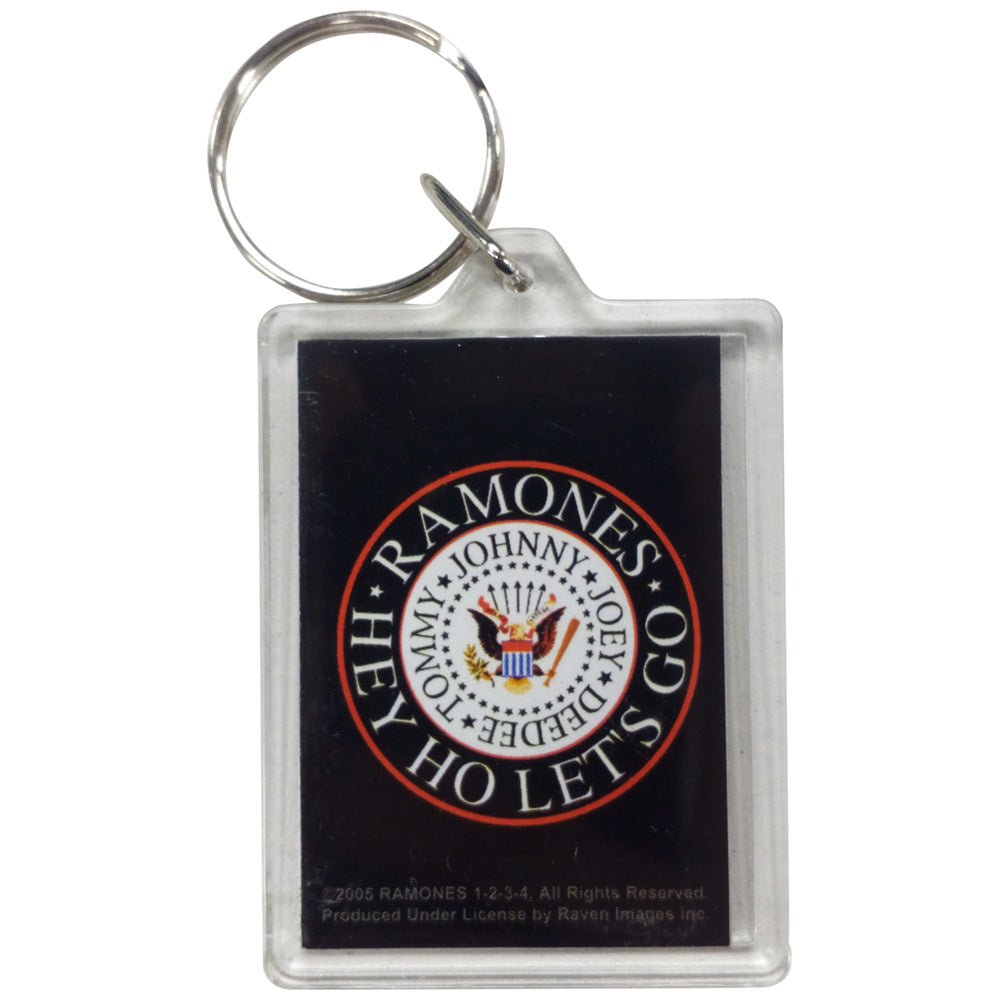 RAMONES ラモーンズ (来日 45周年 ) - EAGLE LOGO / キーホルダー - PGS