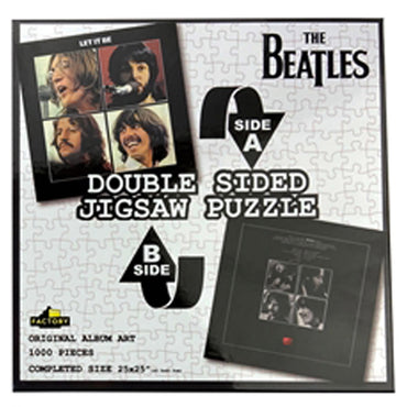 THE BEATLES The Beatles (65th Anniversary) - Let It Be Double Sided Album Art / Jigsaw Puzzle