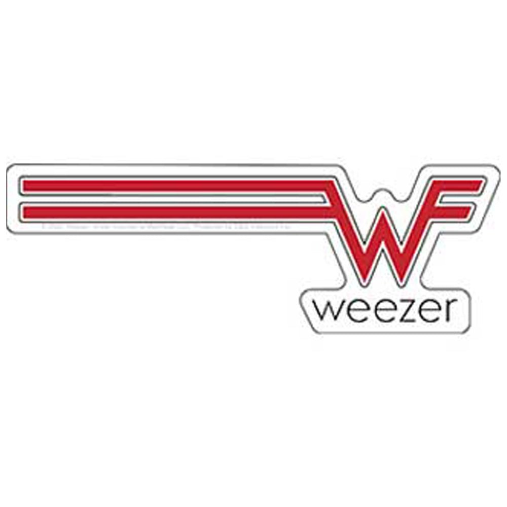 WEEZER ウィーザー - RED LOGO / ステッカー - PGS