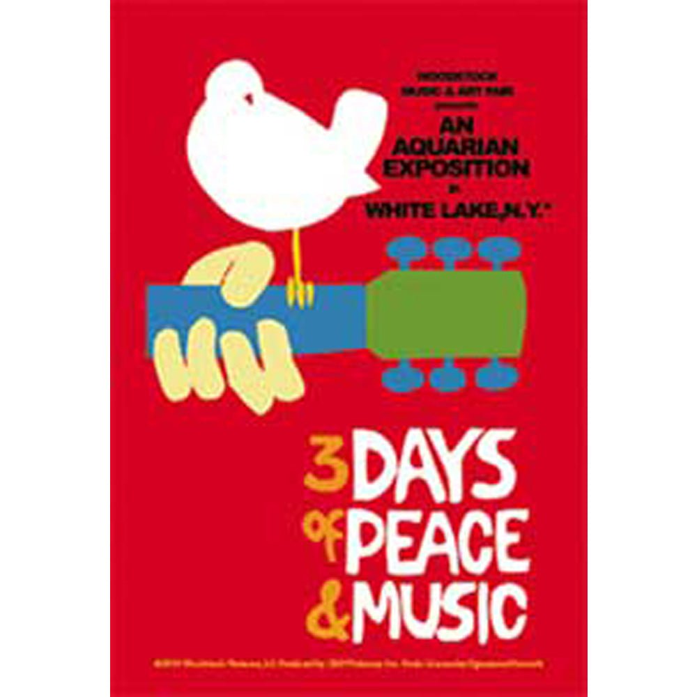WOODSTOCK ウッドストック (映画公開 55周年 ) - CLASSIC / ステッカー - PGS