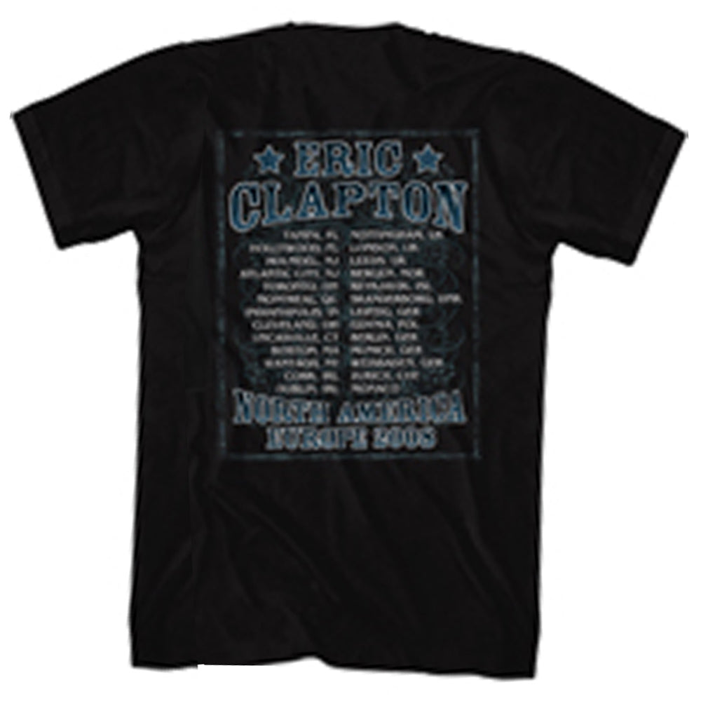 ERIC CLAPTON エリッククラプトン - NA EUROPE / バックプリントあり / Tシャツ / メンズ