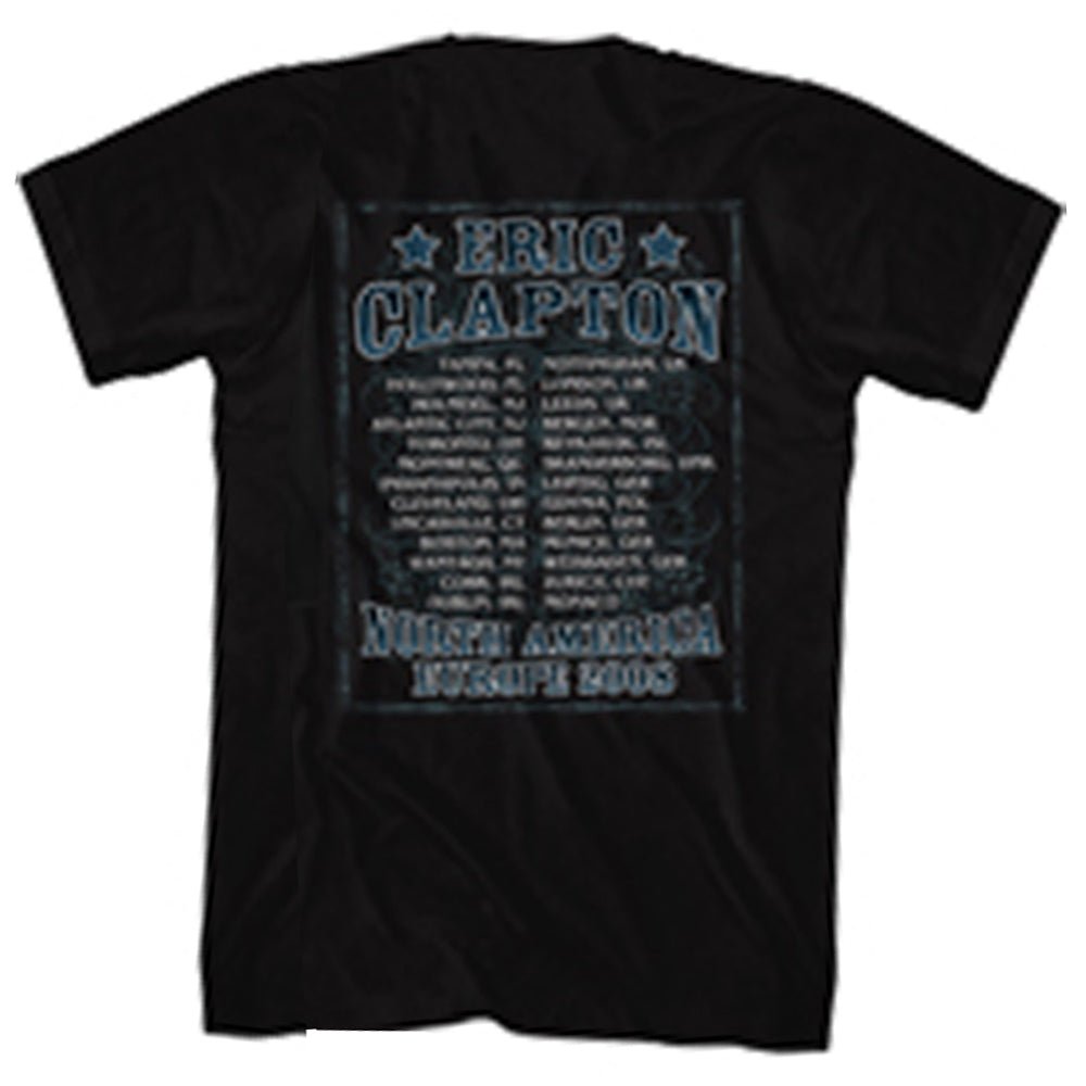 ERIC CLAPTON エリッククラプトン - NA EUROPE / バックプリントあり / Tシャツ / メンズ - PGS