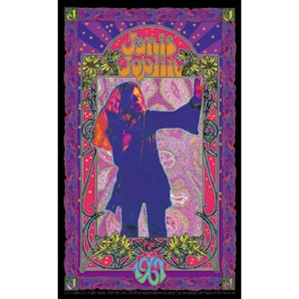 JANIS JOPLIN ジャニスジョプリン (追悼 55年 ) - Poster / ステッカー - PGS