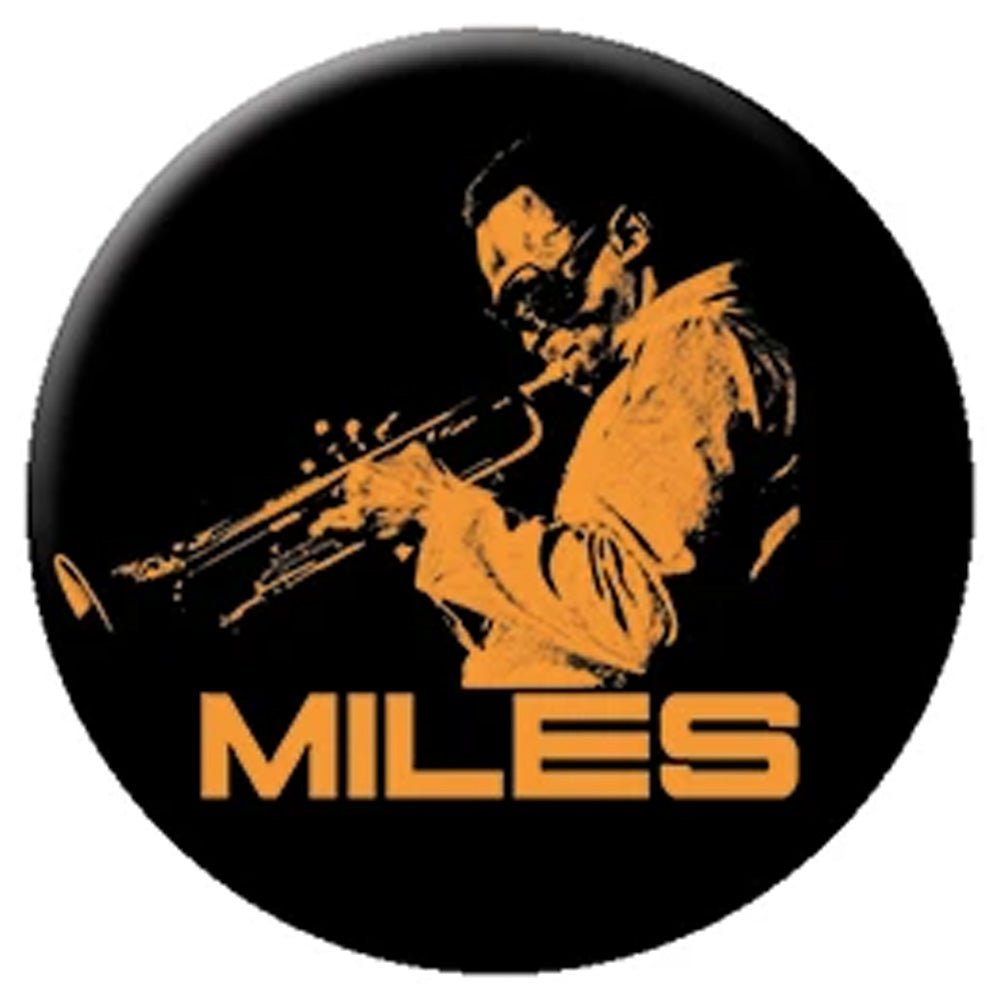 MILES DAVIS マイルスデイヴィス - Trumpet / バッジ - PGS