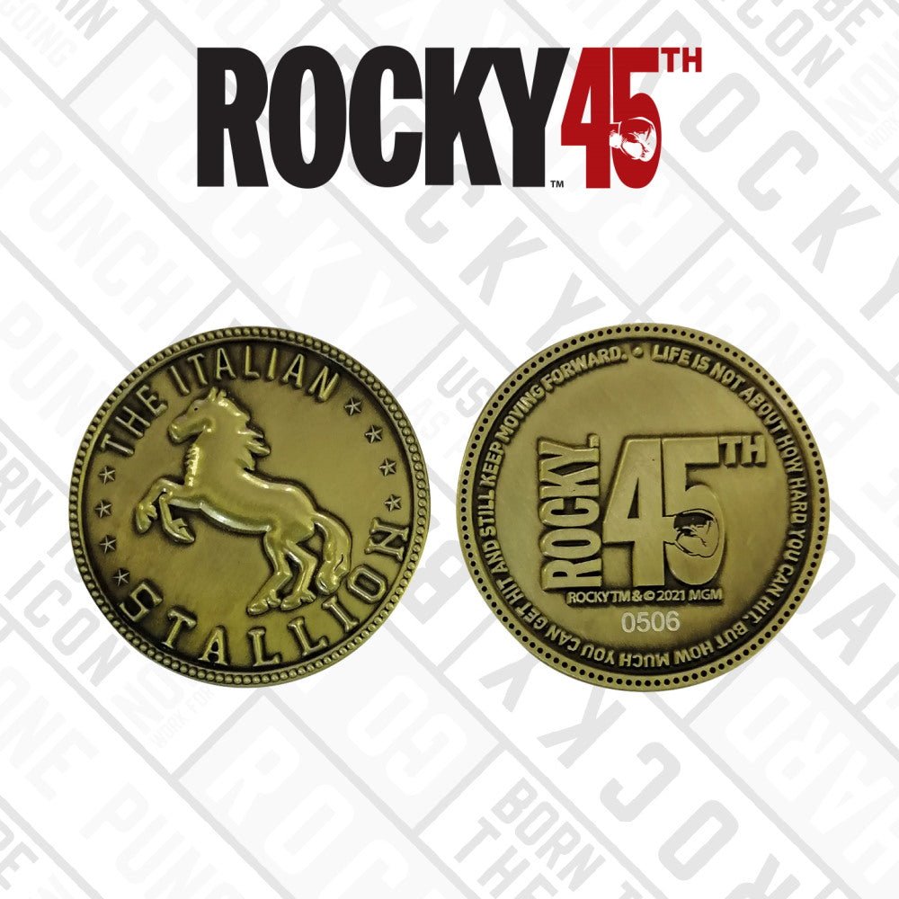 ROCKY ロッキー - 45th Anniversary Limited Edition Coin / コイン - PGS