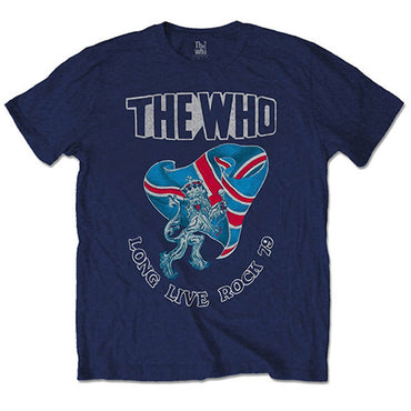 THE WHO ザ・フー (映画公開記念 ) - Long Live Rock '79 / バックプリントあり / Tシャツ / メンズ - PGS