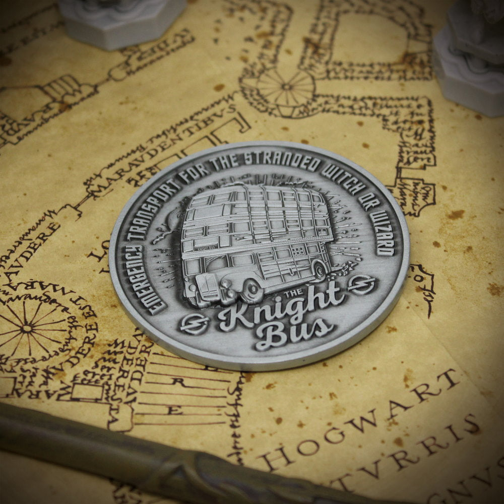HARRY POTTER ハリーポッター - Knight Bus Medallion / 世界限定9995 / コイン