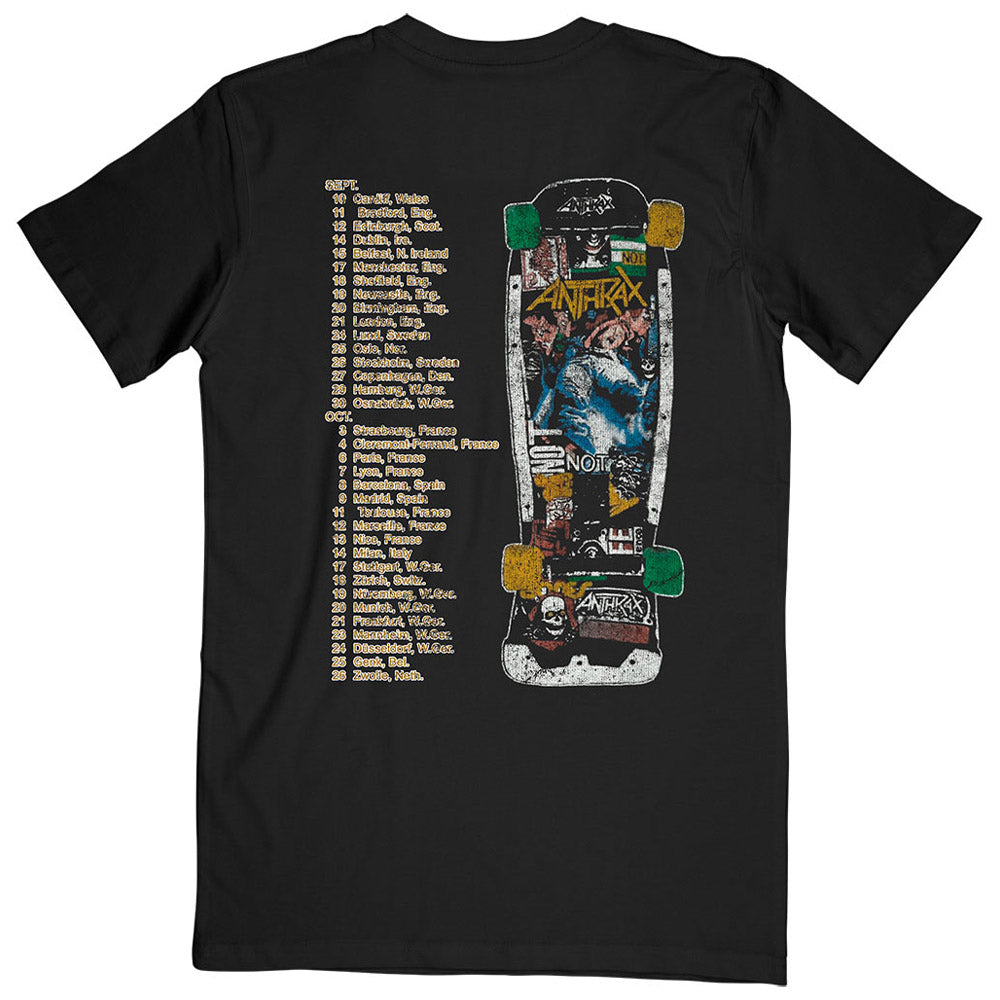 ANTHRAX アンスラックス - Spreading Skater Notman Vintage / バックプリントあり / Tシャツ / メンズ