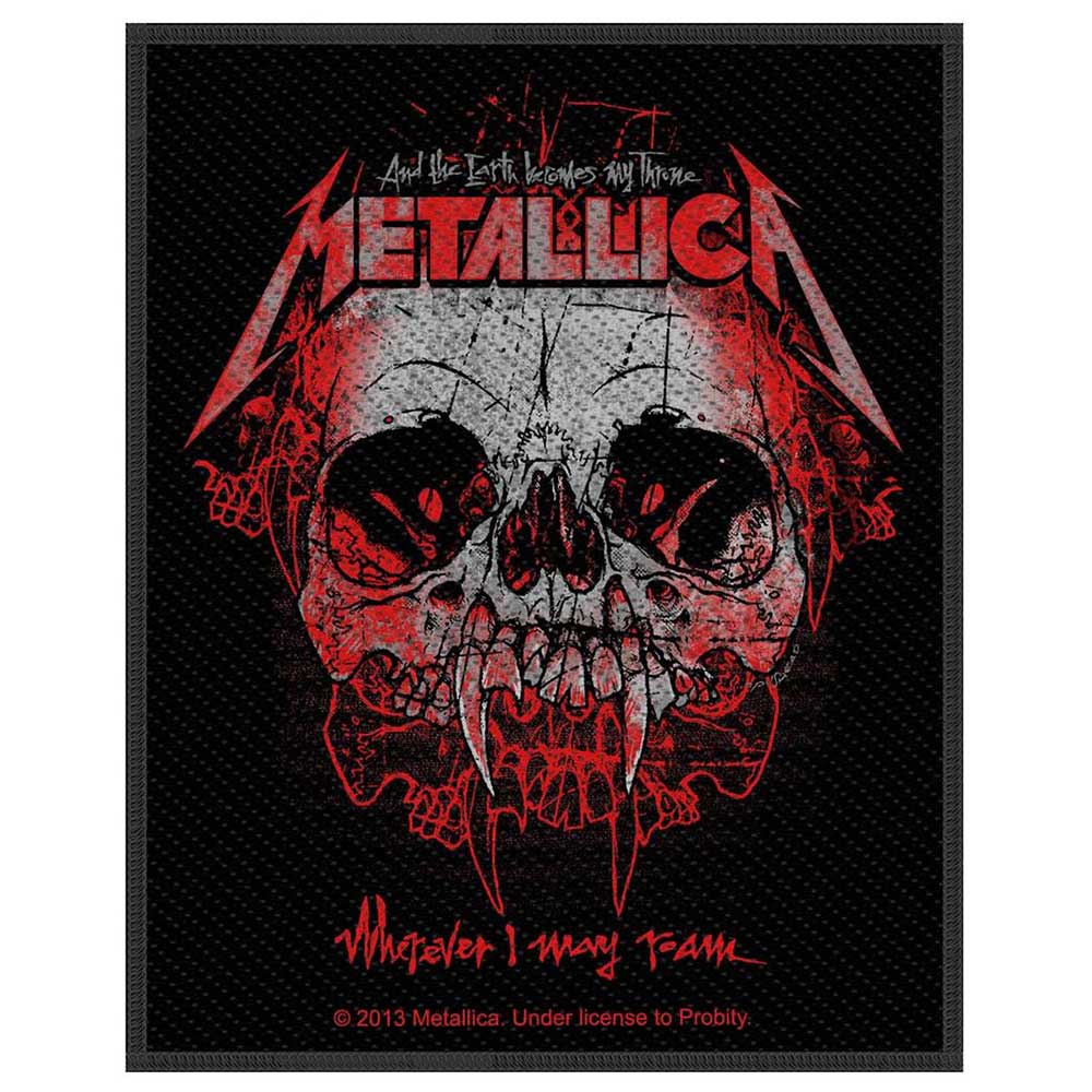 METALLICA メタリカ - WHEREVER I MAY ROAM / ワッペン - PGS
