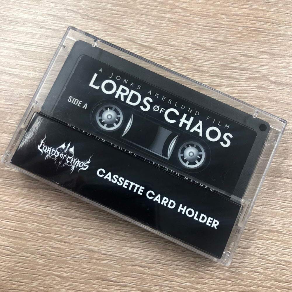 MAYHEM - Lord of Chaos Cassette Tape Shaped Card Holder/Card Case