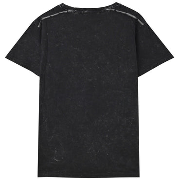 QUEEN クイーン (初来日50周年 ) - Classic Crest / Black Label(ブランド) / Snow Wash / Tシャツ / メンズ 【公式 / オフィシャル】