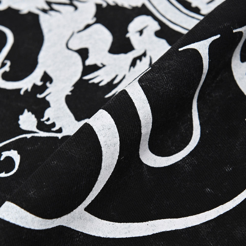 QUEEN (50th Anniversary of First Visit to Japan) - Classic Crest / Black Label (Brand) / Snow Wash / T-shirt / Men's