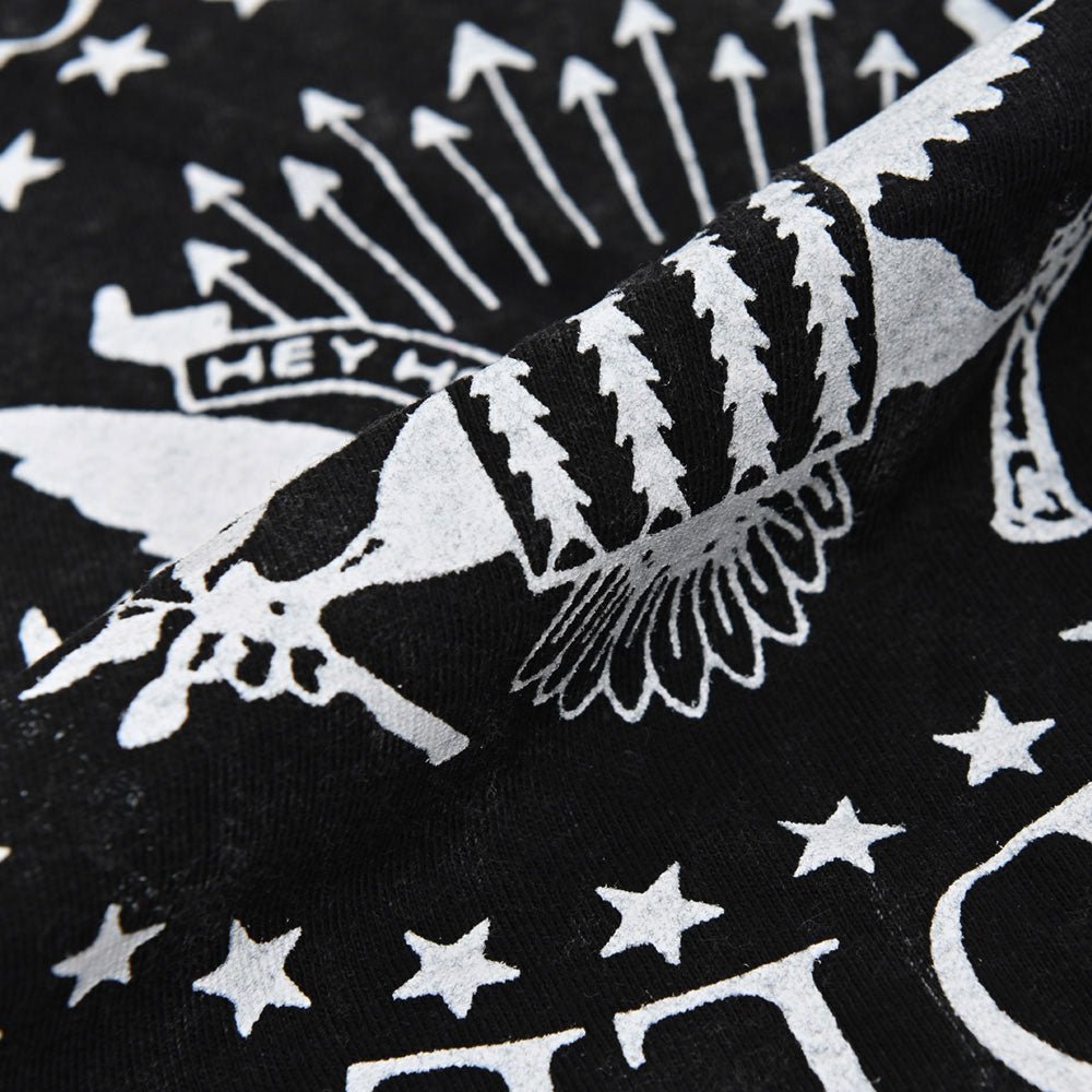 RAMONES ラモーンズ (来日 45周年 ) - Presidential Seal / Black Label(ブランド) / Snow Wash / Tシャツ / メンズ - PGS