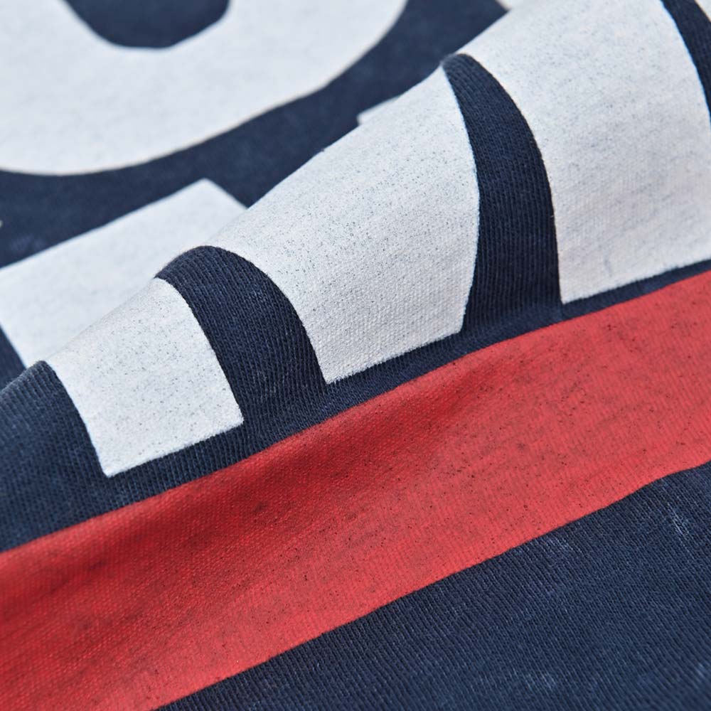 RUN DMC ランディーエムシー (結成 45周年 ) - Logo / Black Label(ブランド) / Snow Wash / Tシャツ / メンズ