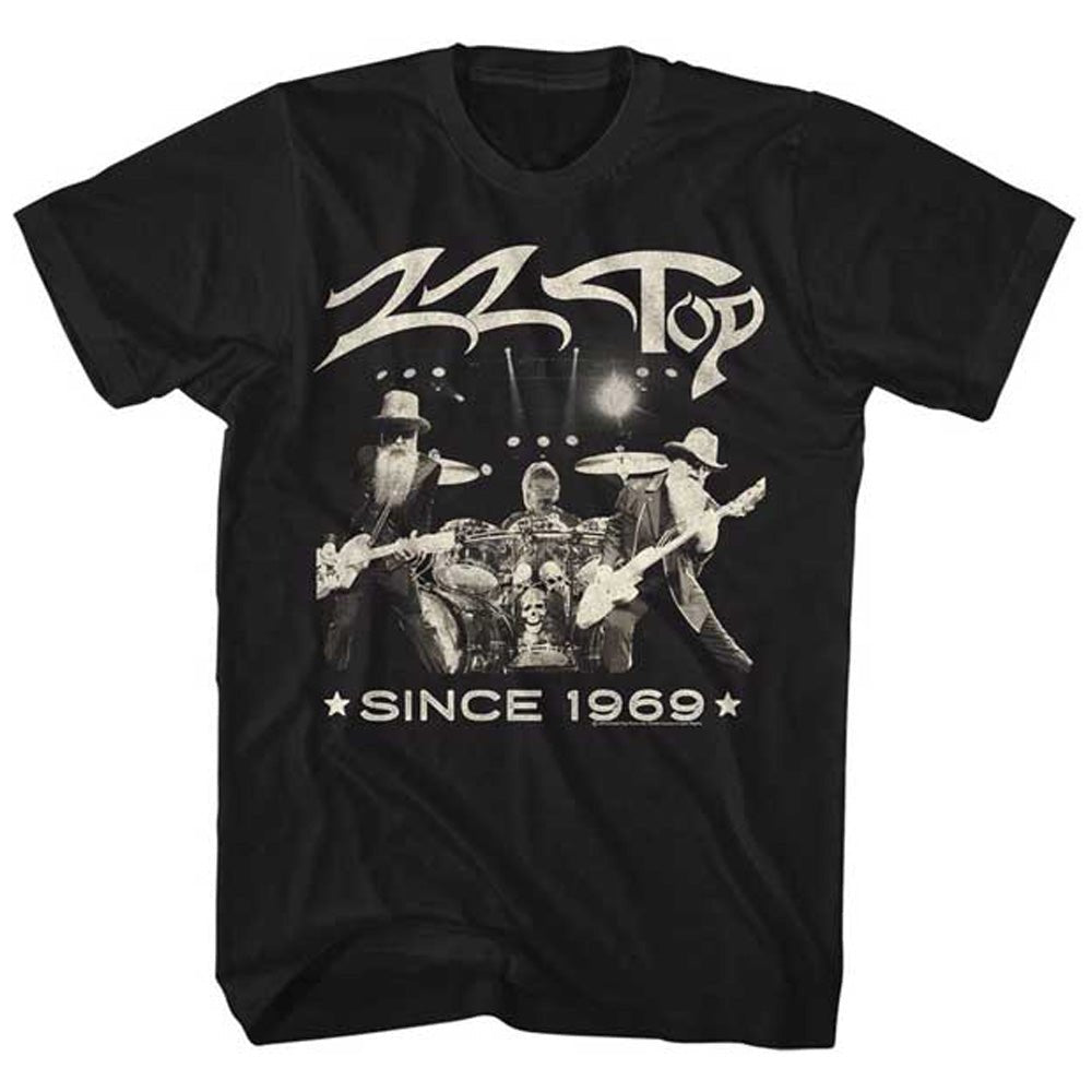ZZ TOP ズィーズィートップ (デビュー 55周年 ) - SINCE 1969 / Tシャツ / メンズ - PGS