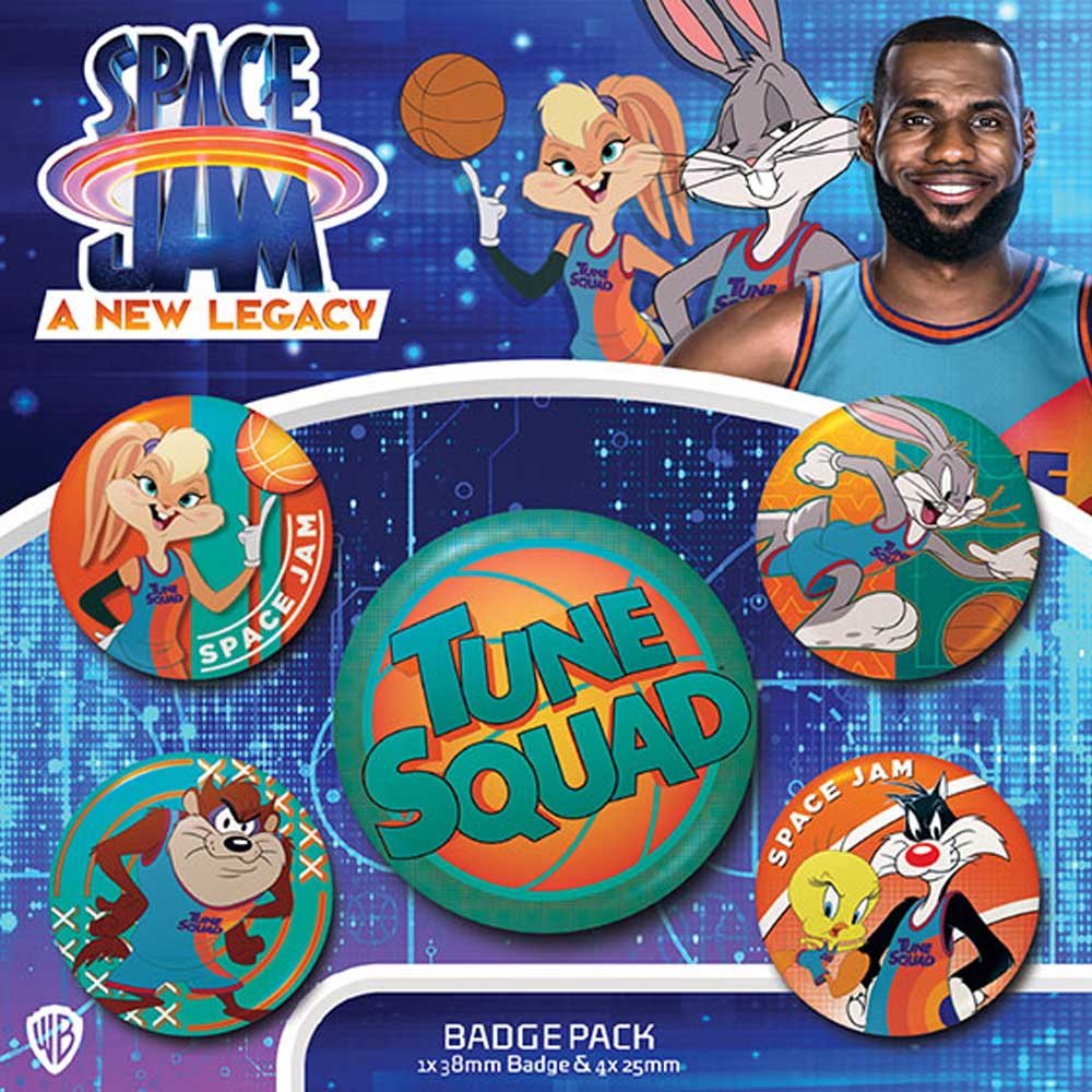 SPACE JAM スペースジャム - Squad / 5個セット / バッジ - PGS