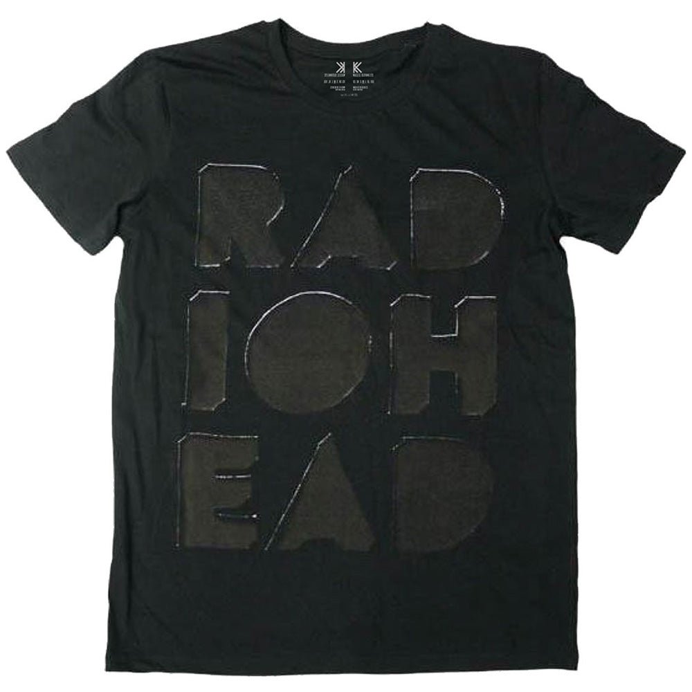 RADIOHEAD レディオヘッド - Debossed Note Pad / オーガニックコットン / Tシャツ / メンズ - PGS