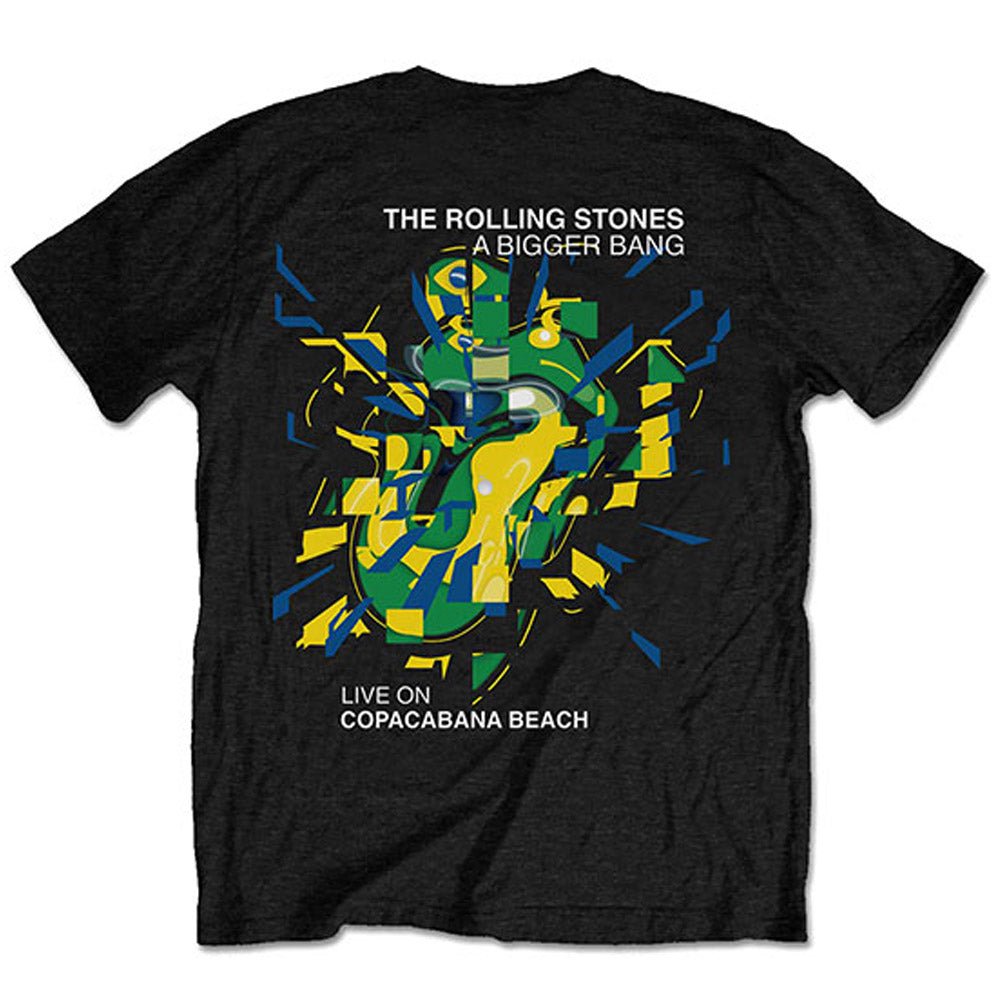 ROLLING STONES ローリングストーンズ (来日 35周年 記念 ) - Brazil '80 (復刻ツアーTシリーズ) / バックプリントあり / Tシャツ / メンズ - PGS