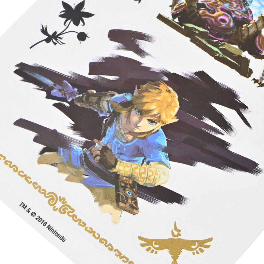 THE LEGEND OF ZELDA ゼルダの伝説 (40周年 ) - Breath Of The Wild (Power) / Tech Sticker(44種類) / スマホ・ステッカー