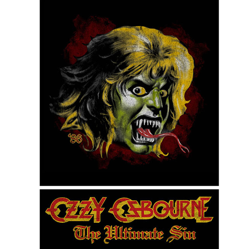 OZZY OSBOURNE オジーオズボーン - Ozzy Demon / アームプリントあり / パーカー・スウェット / メンズ