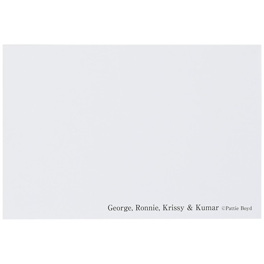 GEORGE HARRISON ジョージハリスン - Pattie Boyd Postcard Collection set1(ポストカード4枚セット) / ポストカード・レター - PGS