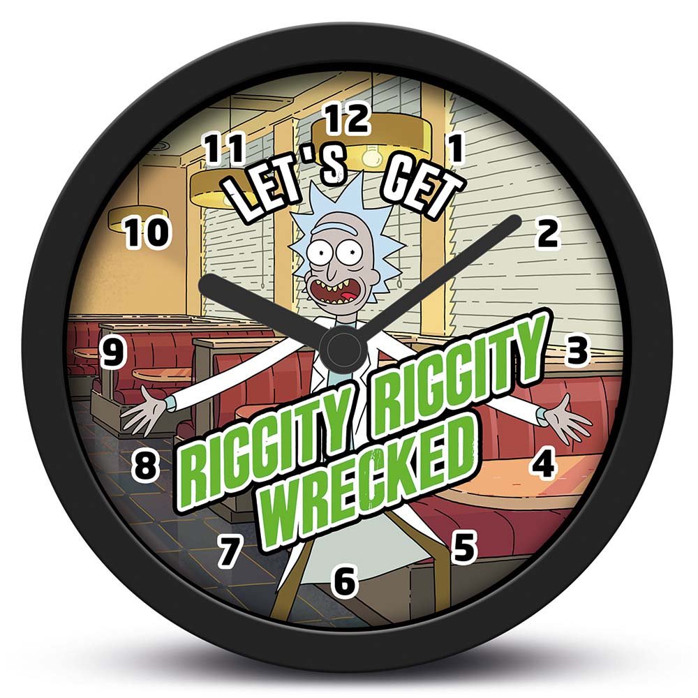 RICK AND MORTY リックアンドモーティ - Wrecked / Desk Clock / 時計 - PGS