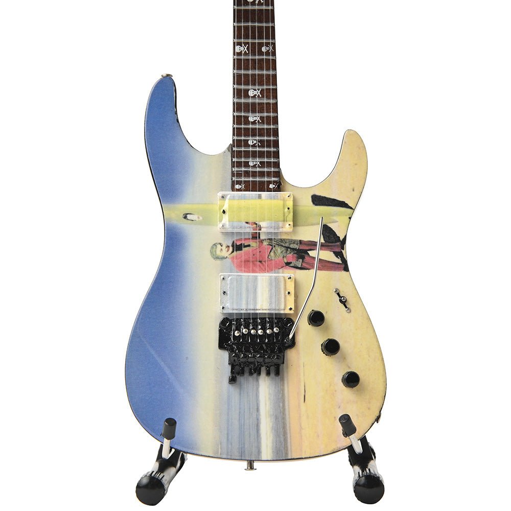 METALLICA メタリカ - Kirk Hammett ”Joker Surfs Up” Miniature Guitar Replica Collectible / ミニチュア楽器 - PGS