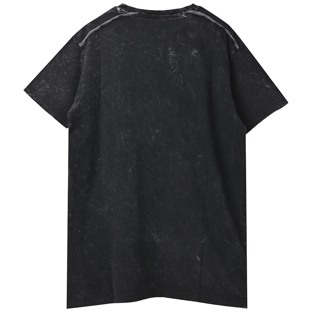 【廃番ラスト販売/特別価格】AEROSMITH エアロスミス (結成 55周年 ) - Boston Pride / Black Label(ブランド) / Snow Wash / Tシャツ / メンズ 【公式 / オフィシャル】