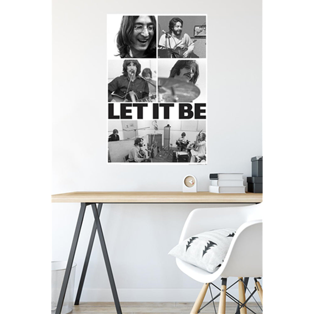 THE BEATLES (65th Anniversary) - Let It Be Compilation / Poster