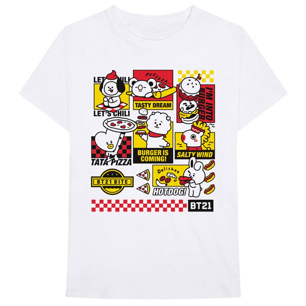 BTS ビーティーエス - Bite Fast Food / Tシャツ / メンズ - PGS