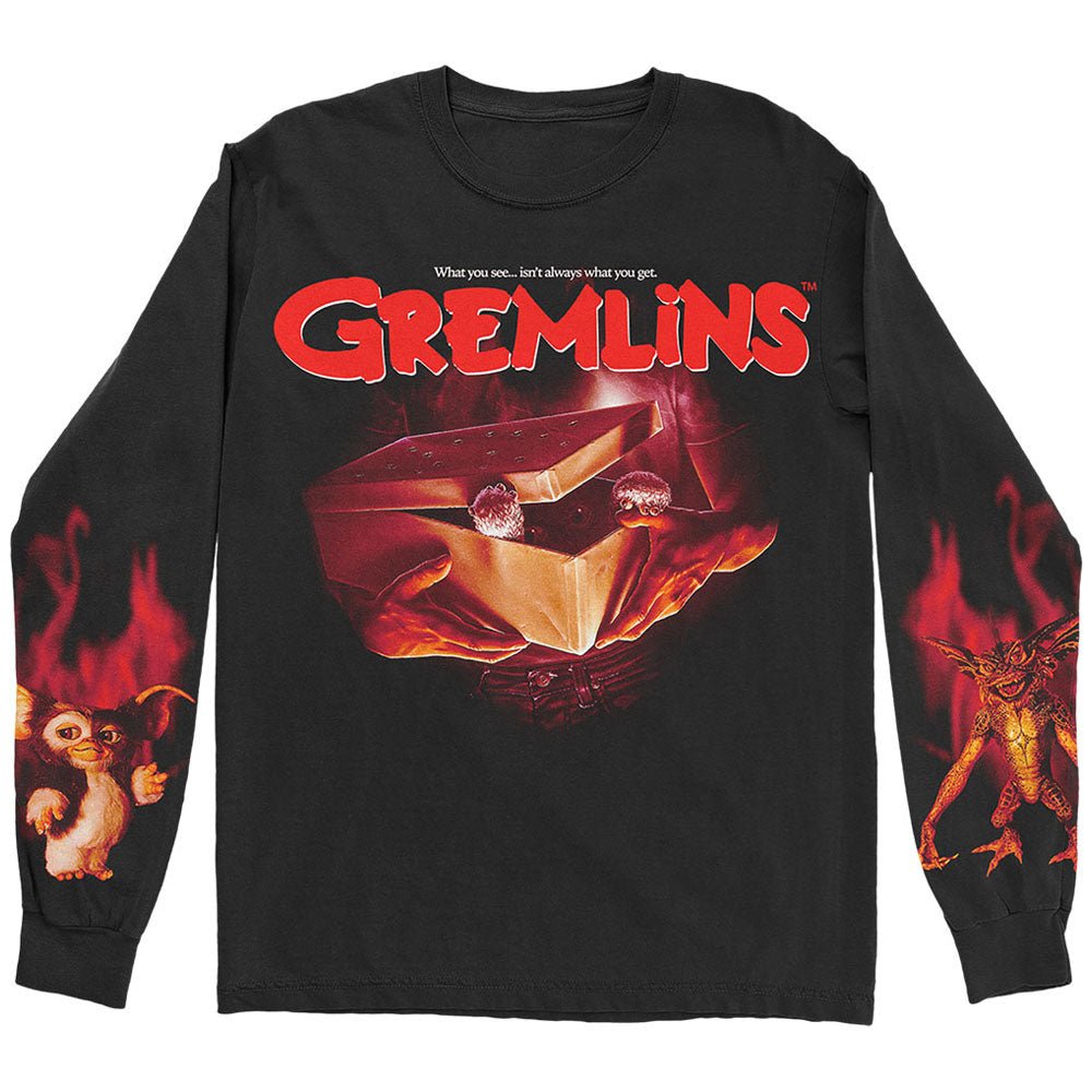 GREMLINS グレムリン - Gremlins What It Seems / 長袖 / アームプリントあり / Tシャツ / メンズ - PGS