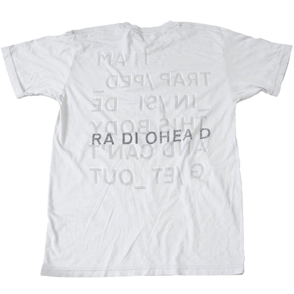 RADIOHEAD レディオヘッド (結成 35周年 ) - Trapped / オーガニックコットン / バックプリントあり / Tシャツ / メンズ