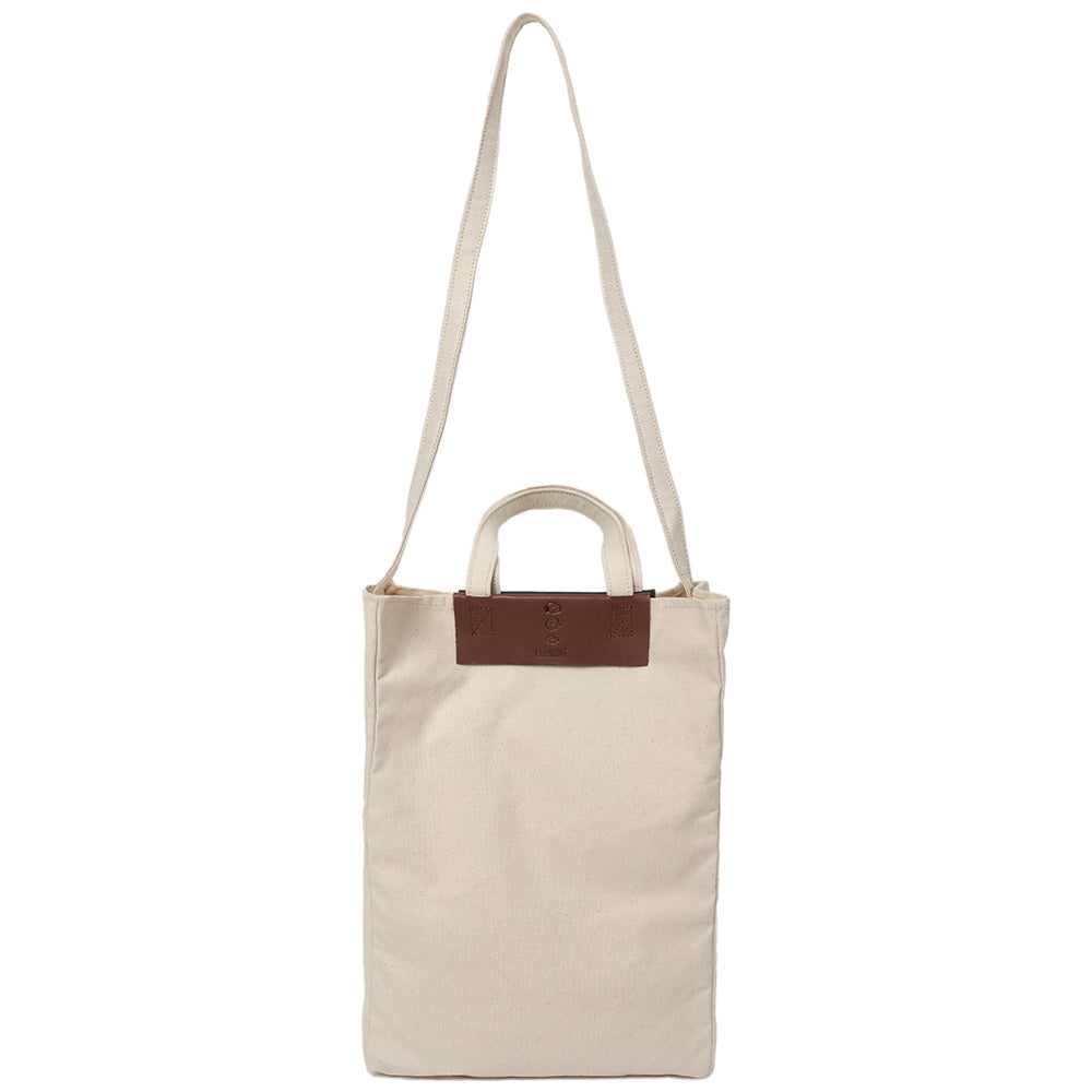 PEANUTS Snoopy - F.V. beagle tote bag / leather / GREEN / tote bag