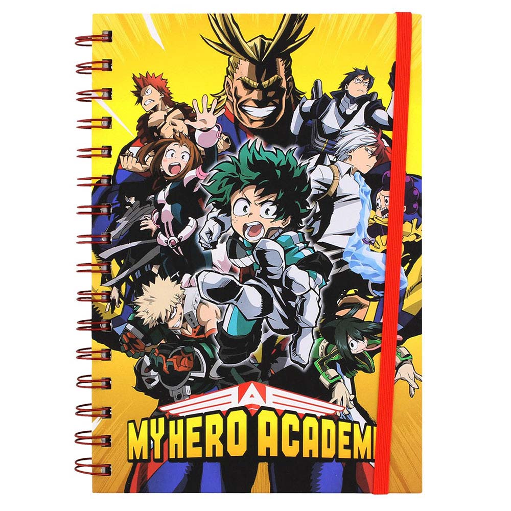 MY HERO ACADEMIA - Radial Character Burst / Notebook/Memo Pad