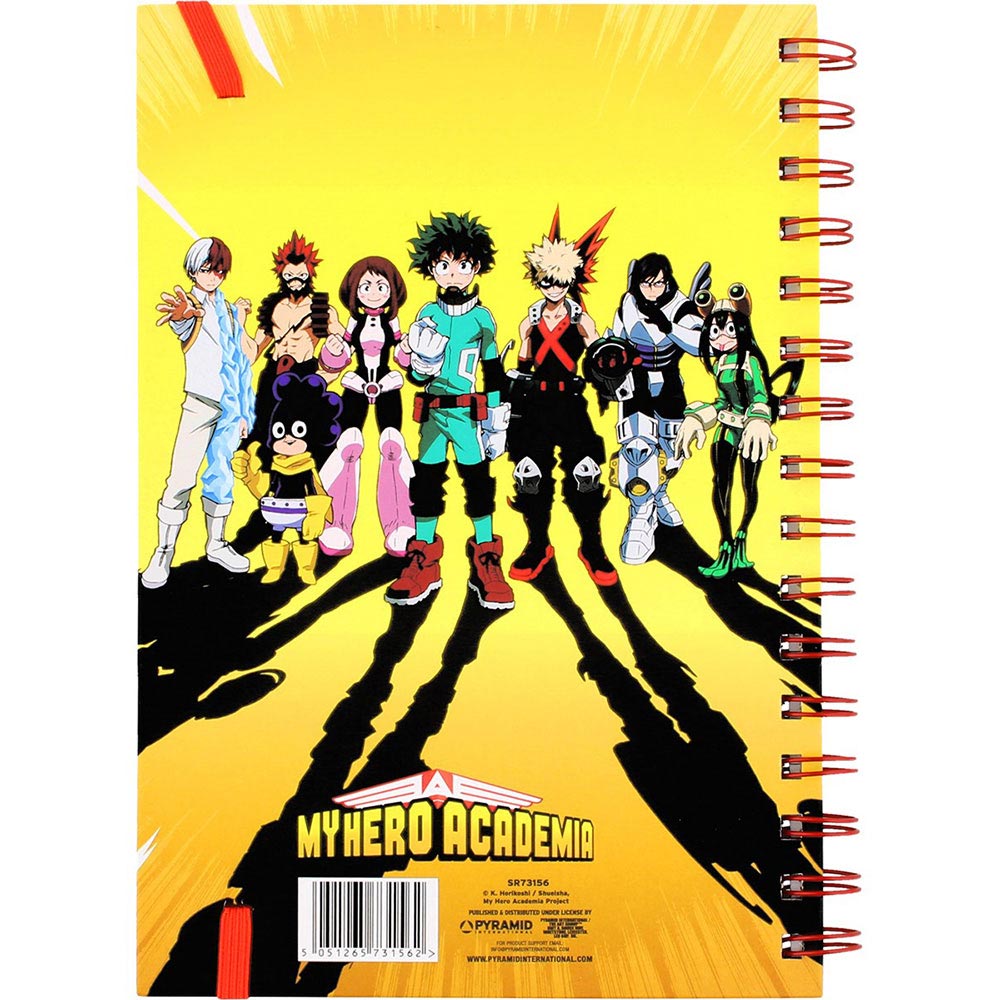 MY HERO ACADEMIA - Radial Character Burst / Notebook/Memo Pad