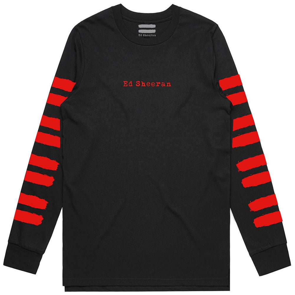 ED SHEERAN エドシーラン - Equals / 長袖 / アームプリントあり / Tシャツ / メンズ - PGS