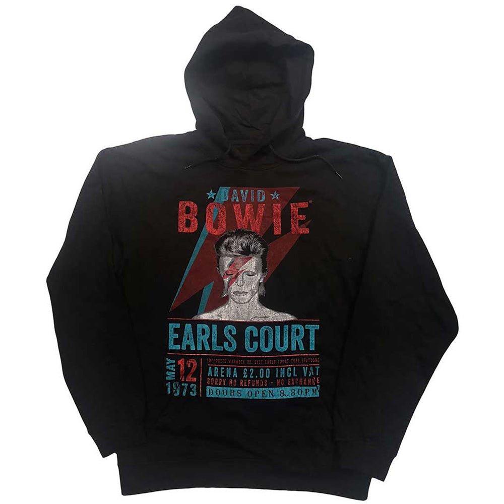 DAVID BOWIE デヴィッドボウイ - Earls Court '73 / ECO - Pullover Hoodie / パーカー・スウェット / メンズ - PGS