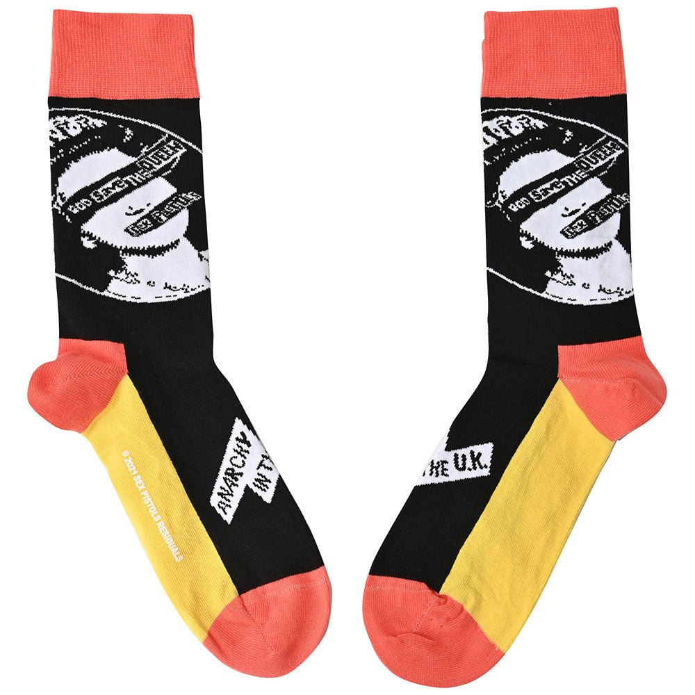 SEX PISTOLS セックスピストルズ - God Save The Queen / ソックス / メンズ - PGS