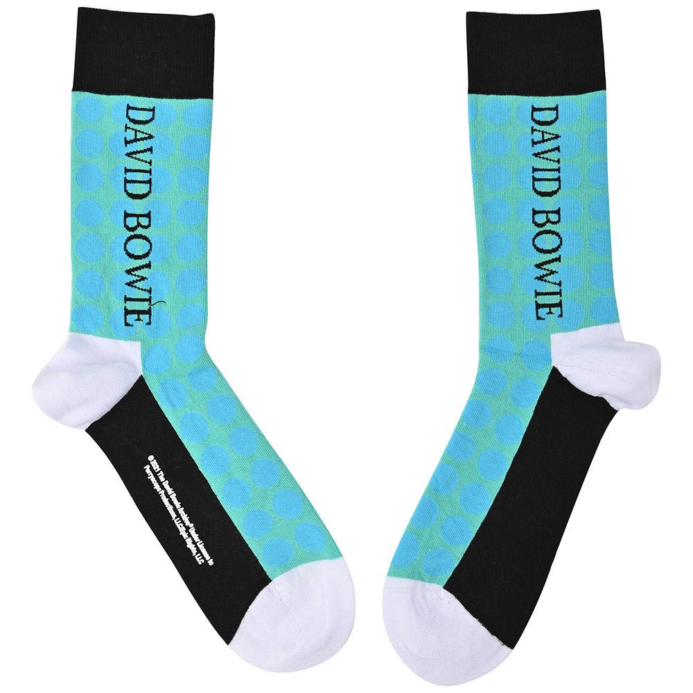 DAVID BOWIE デヴィッドボウイ - Circles Pattern / ソックス / メンズ - PGS