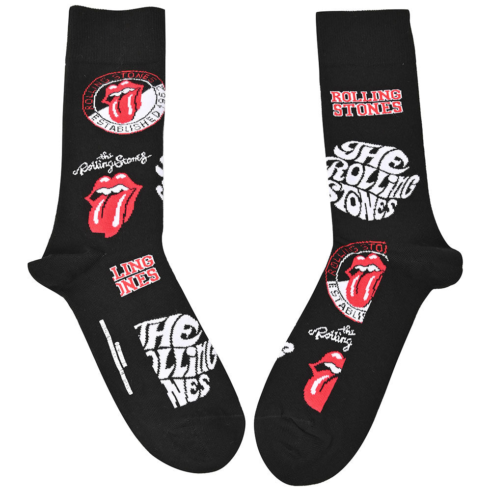 ROLLING STONES ローリングストーンズ (7月 新譜 記念 ) - Logos / ソックス / メンズ