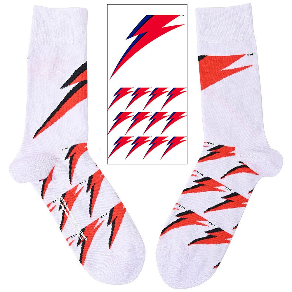 DAVID BOWIE デヴィッドボウイ - Flash / ソックス / メンズ - PGS