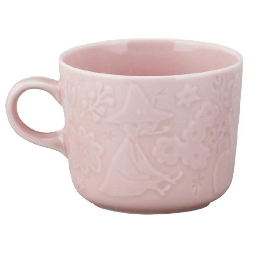 MOOMIN ムーミン (生誕 80周年 ) - 木箱入りマグ / ピンク / マグカップ - PGS