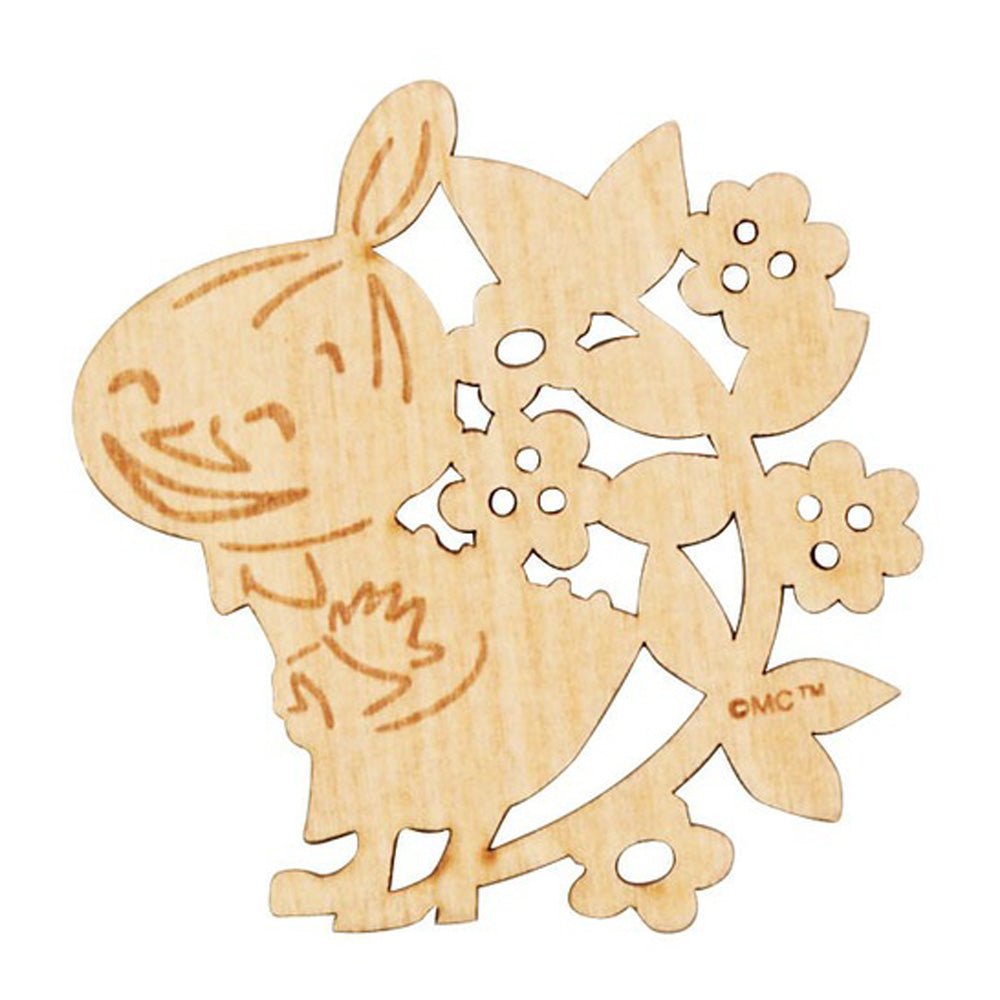 MOOMIN ムーミン (生誕 80周年 ) - 木製コースター / リトルミイ / コースター - PGS