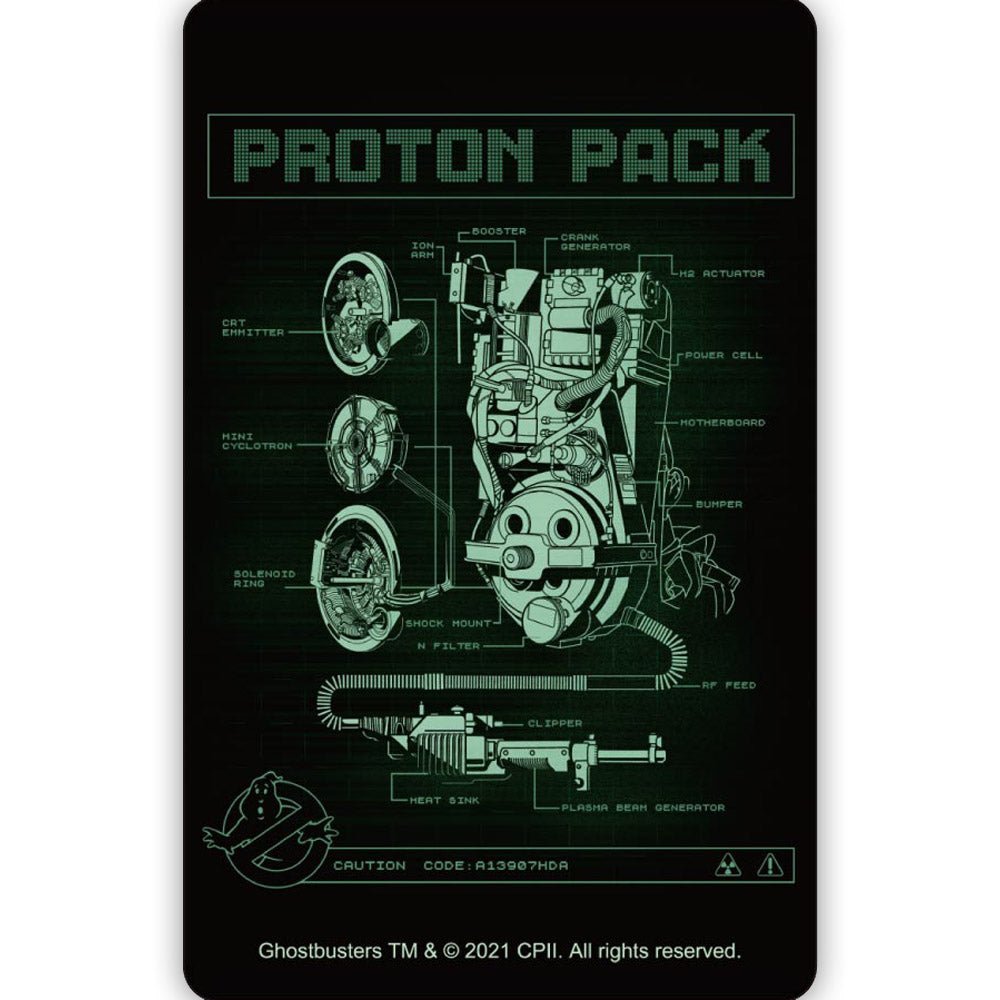 GHOSTBUSTERS ゴーストバスターズ - ICカードステッカー / タイプ J / ステッカー - PGS