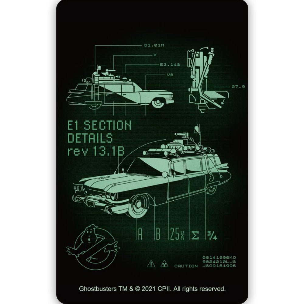 GHOSTBUSTERS ゴーストバスターズ - ICカードステッカー / タイプ K / ステッカー - PGS