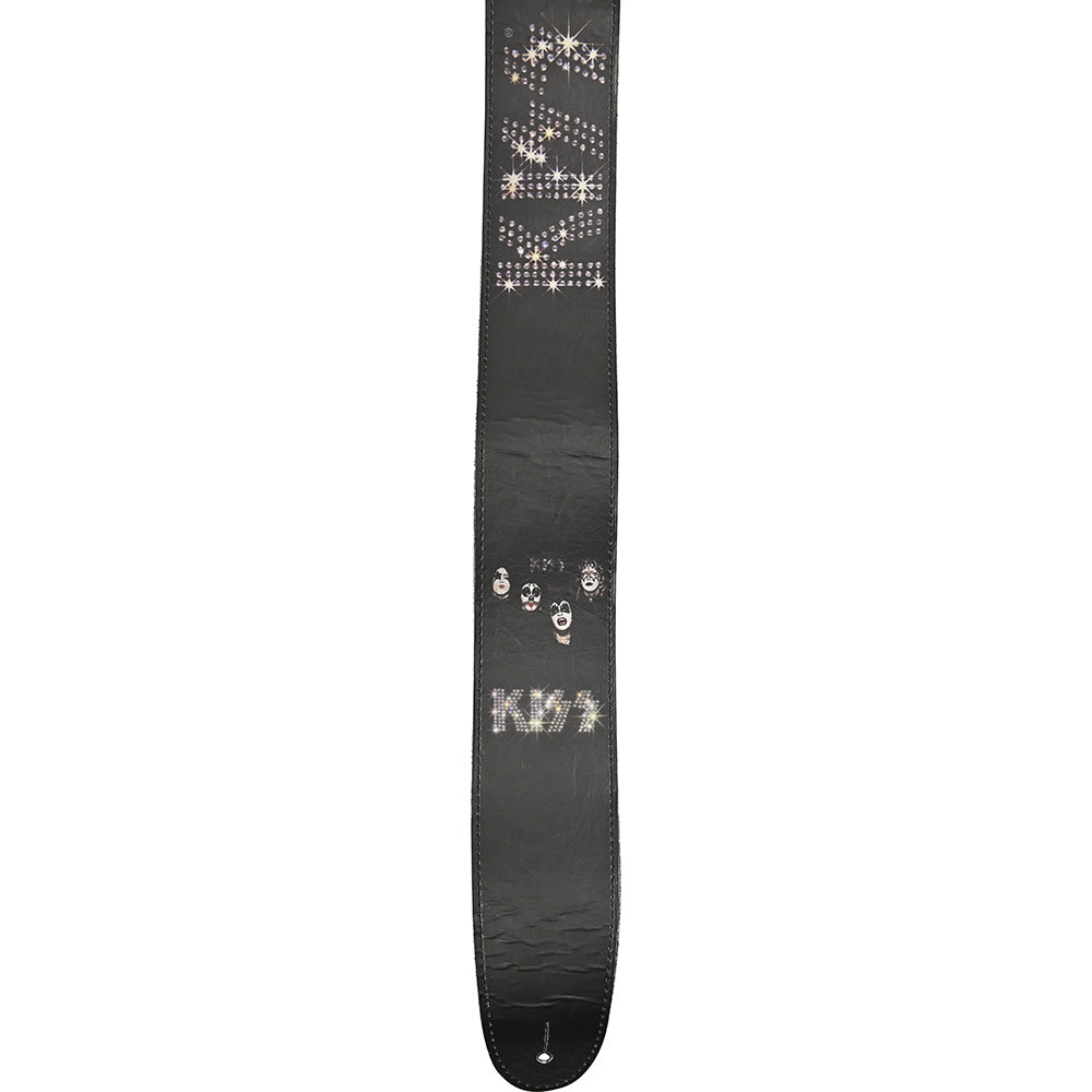 KISS - LOGO / Leather / Guitar Strap