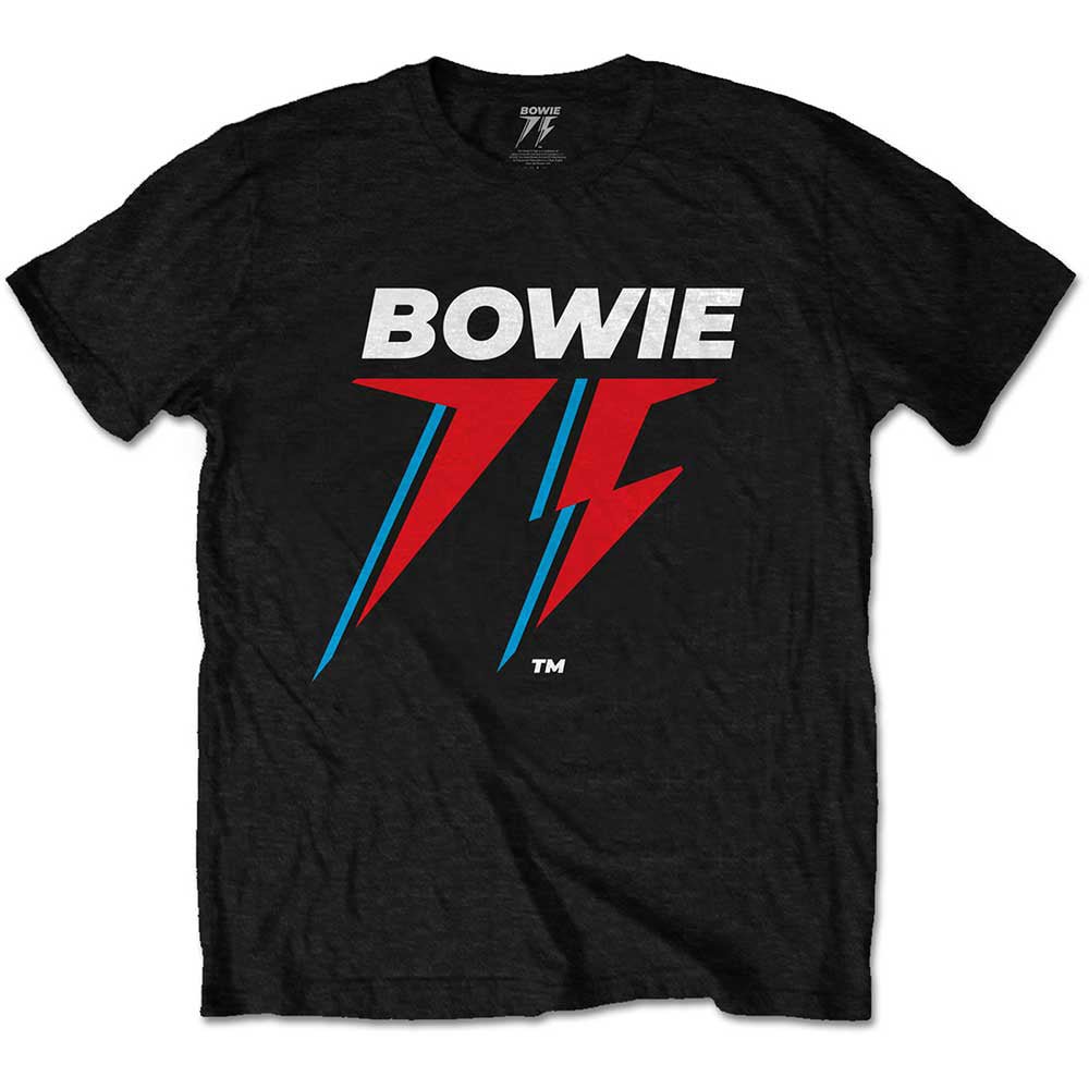 DAVID BOWIE デヴィッドボウイ - 75th Logo / Tシャツ / メンズ - PGS