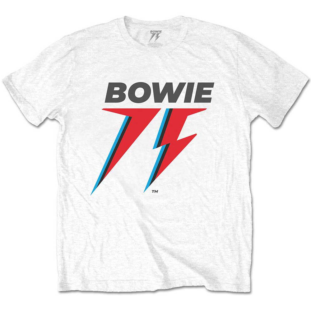 DAVID BOWIE デヴィッドボウイ - 75th Logo / Tシャツ / メンズ - PGS